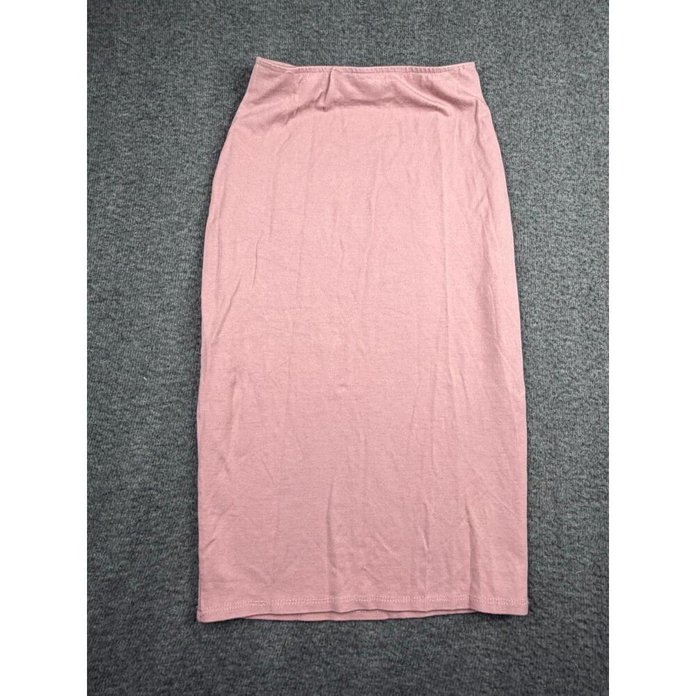 Rainbow Light Pink Midi Pencil Skirt Womens Size Small